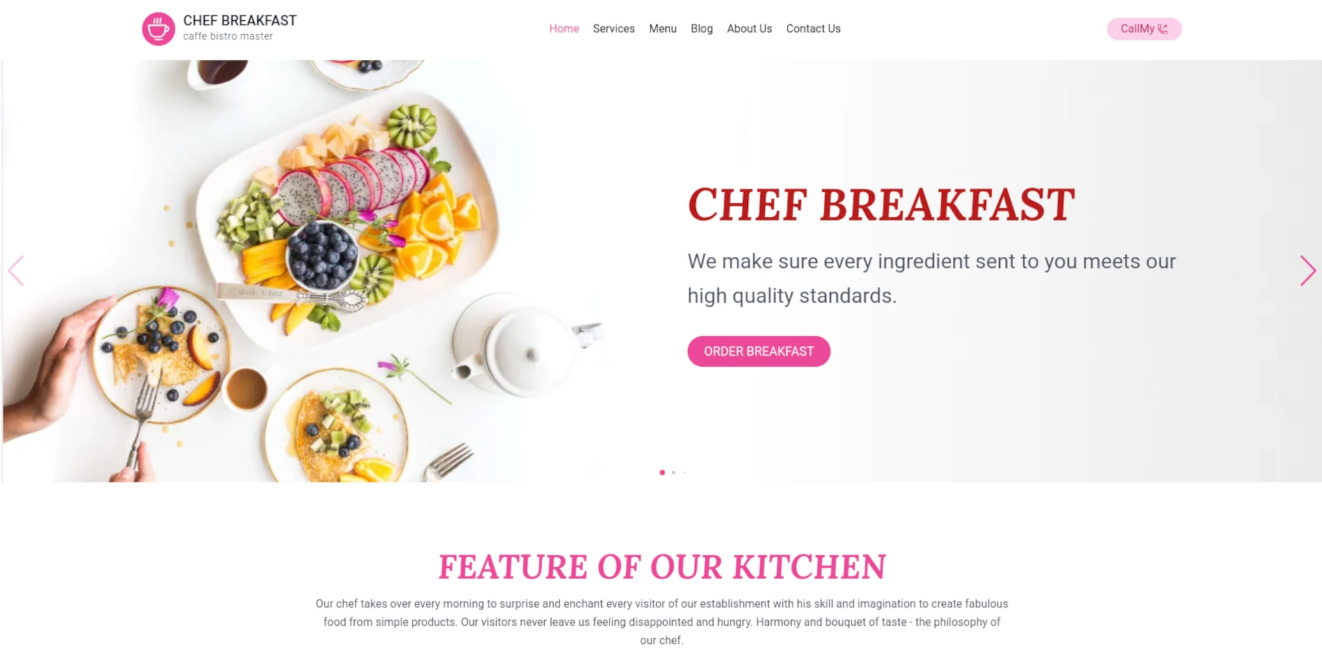 Chef Breakfast